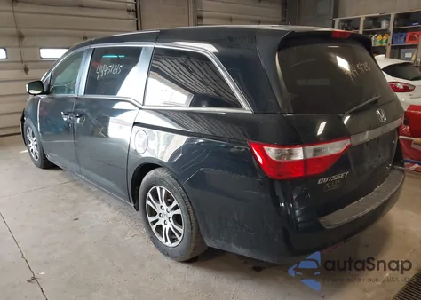 2011 Honda Odyssey Ex-L z USA, uszkodzony, nr VIN 5FNRL5H64BB051381